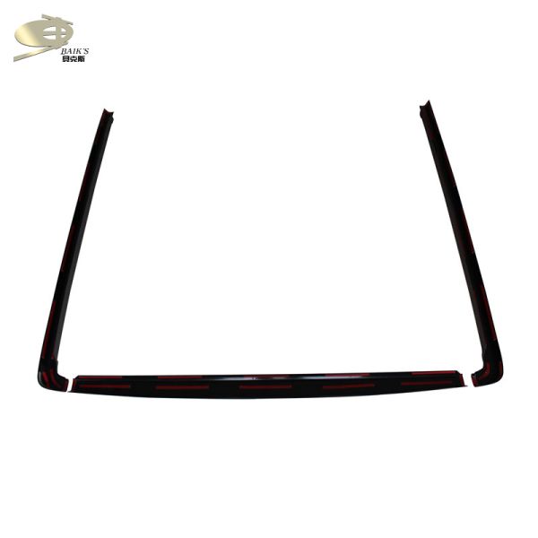 Abs Matte Black Bed Rail Caps For Toyota Hilux Revo 2020-2021 Truck Protector