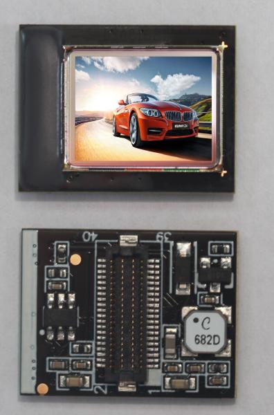 Full Color RGB Strip Micro OLED Microdisplay 5000 Cd/m2 Maximum Brightness and 0.71 Inch Display for Active Area 15.94×9.04mm
