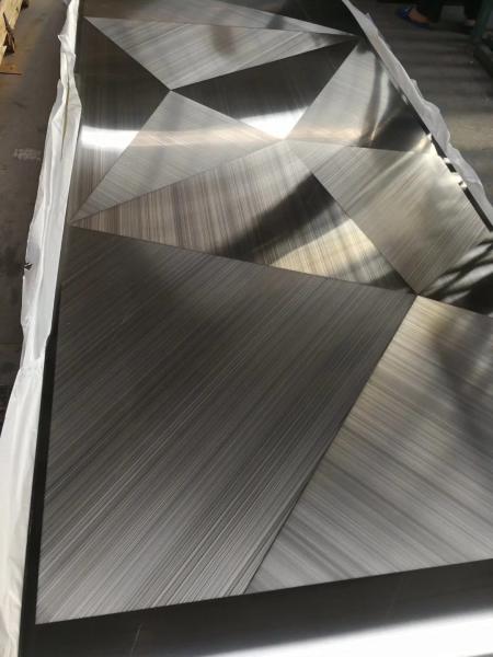 New Designs 304 316 Brush Hairline No.4 Parts Stainless Steel Sheet For Hotel Decoration Project