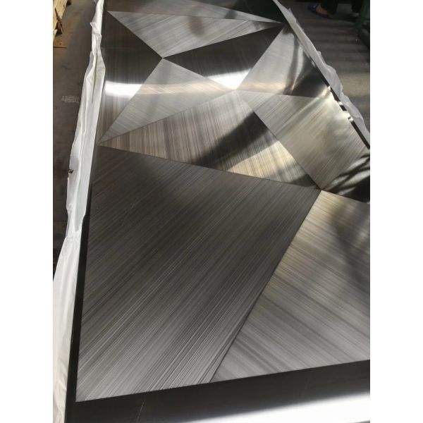 New Designs 304 316 Brush Hairline No.4 Parts Stainless Steel Sheet For Hotel Decoration Project