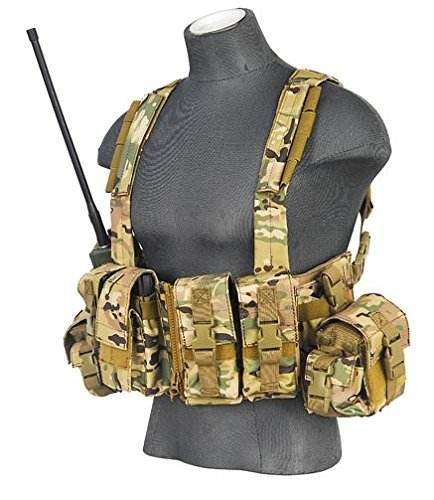 Облегченный боевой тактический жилет MOLLE System Camouflage Color