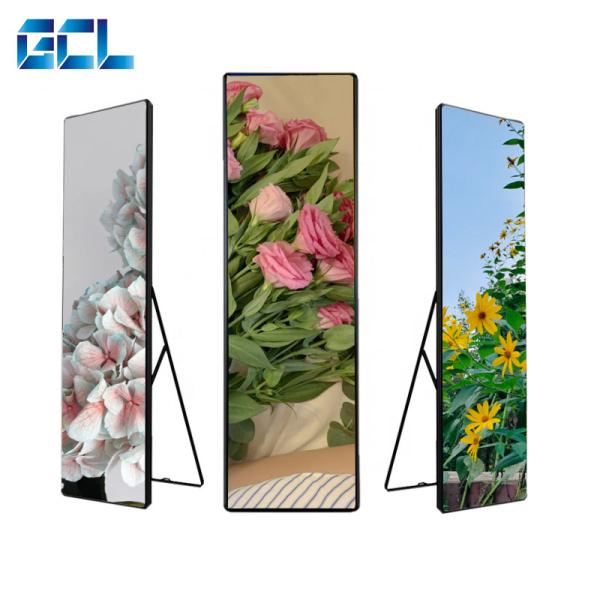 Acrylic Aluminum Lenticular Advertising LED Poster For Shopping Mall