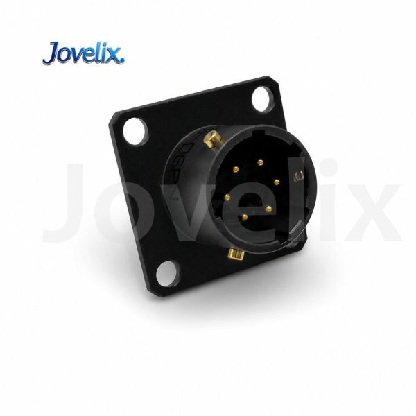 MS3112E10-6P 6 Contact Panel Mount Circular Connector Socket MIL-DTL-26482