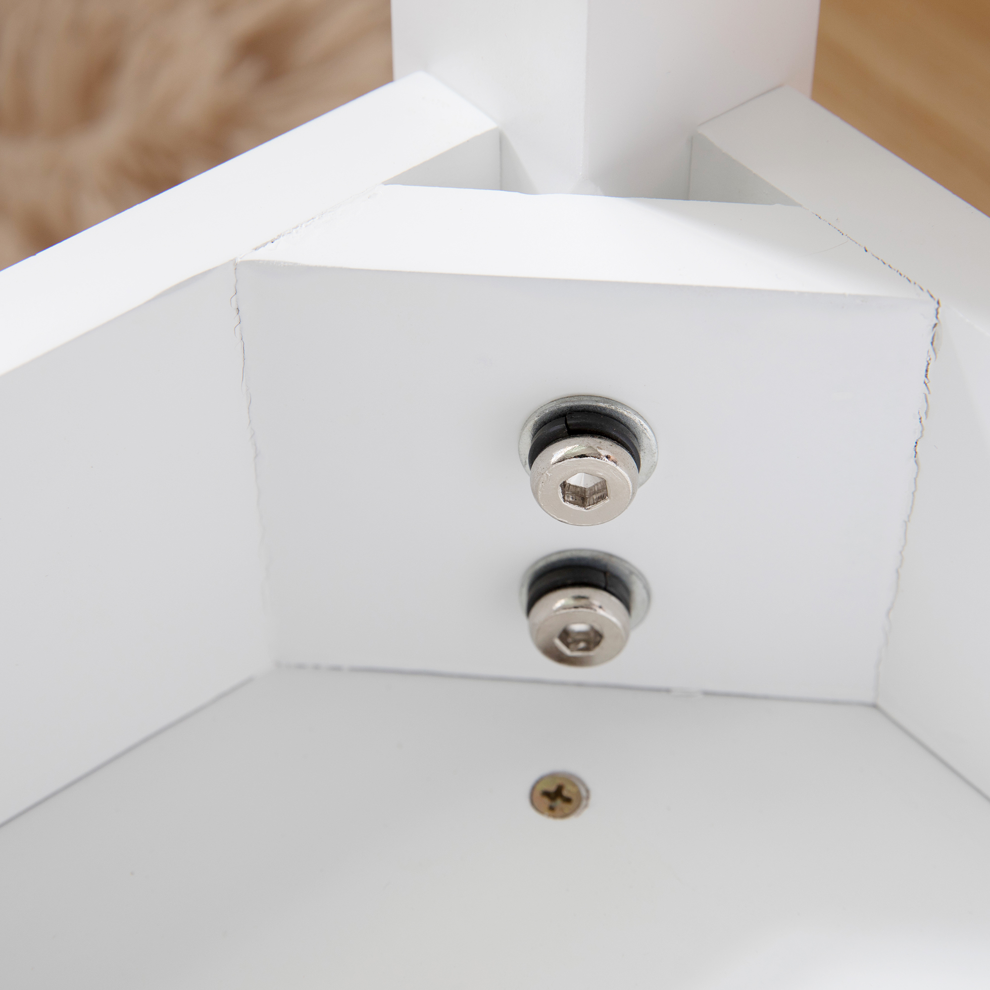 Высота 40cm табуретки MDF прямая твердая деревянная с кожей PU