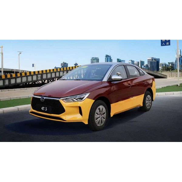 Троичный автомобиль 130km/H батареи лития BYD E3 электрический выстраивает в ряд автомобиль 401km FWD электрический