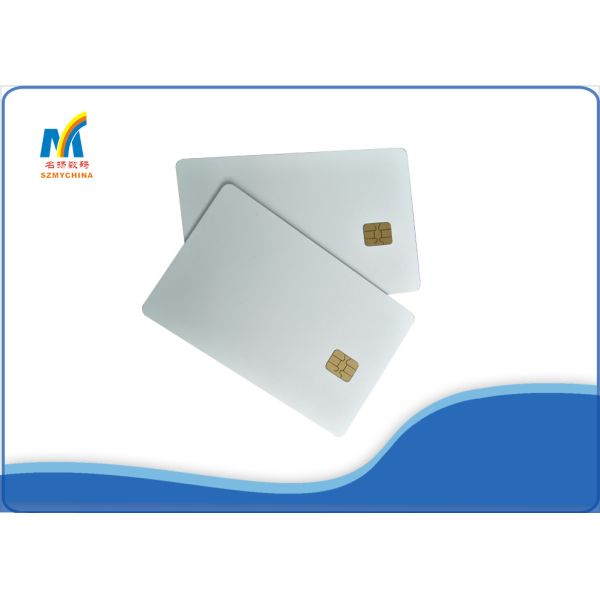 White Plastic Custom Plastic Cards