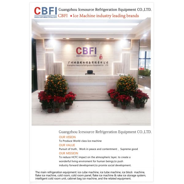 Компрессор Германии Бицер создателя льда трубки машины трубки льда КБФИ коммерчески