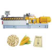 PBS PBAT Granulateur biodégradable PLA+ligne de production d'amidon de maïs Taille personnalisable