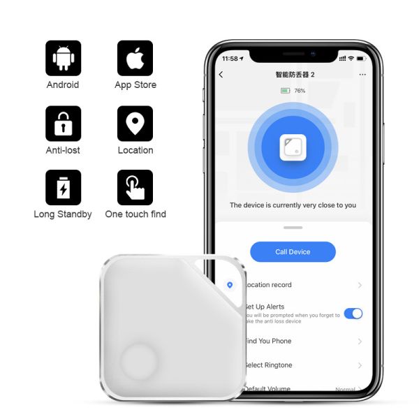 Водостойкий локатор искателя отслежывателя Bluetooth отслежывателя GPS любимца FCC
