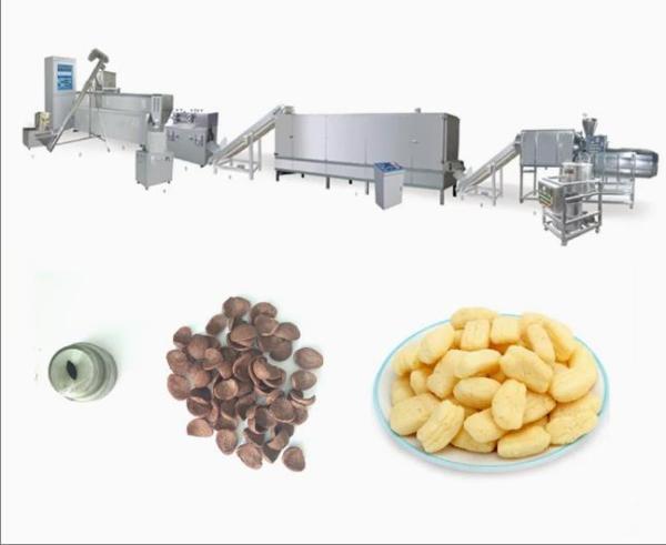 Le casse-croûte a soufflé machine d'extrudeuse de casse-croûte de maïs