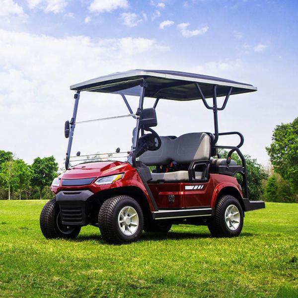 Independent Suspension 60V 72V 6 Seater Electric Golf Buggy Open Body