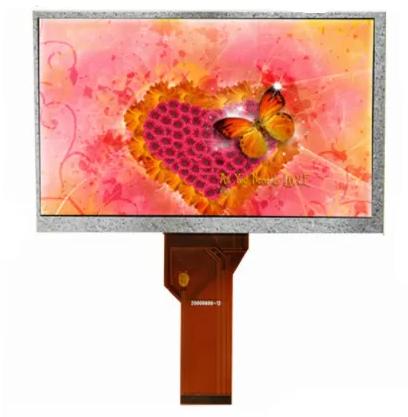 Écran tactile résistif TFT LCD 7 pouces Résolution 800 * 480 points Interface RVB