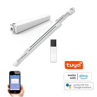 Pista motorizada motor Rod Intelligent de la cortina del sistema los 4.5M