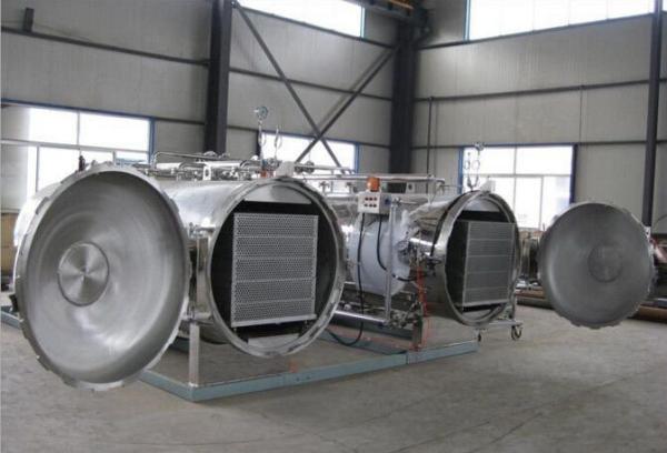 Hot Water Circulation Food Sterilization Equipment SUS304 Stainless Steel