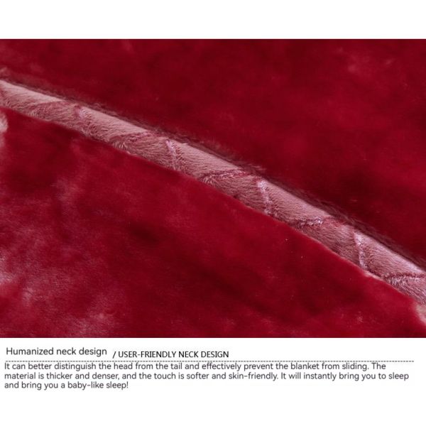 Customized Pattern Luxury 100% Polyester Raschel Mink Blanket with Microfiber Fabric