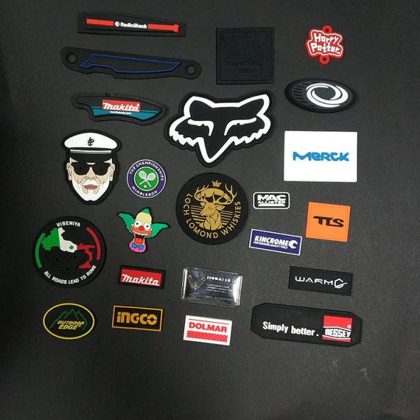 Custom Design 3D Heat Transfer Stickers Custom 3D TPU Transfer Patches for Clothes