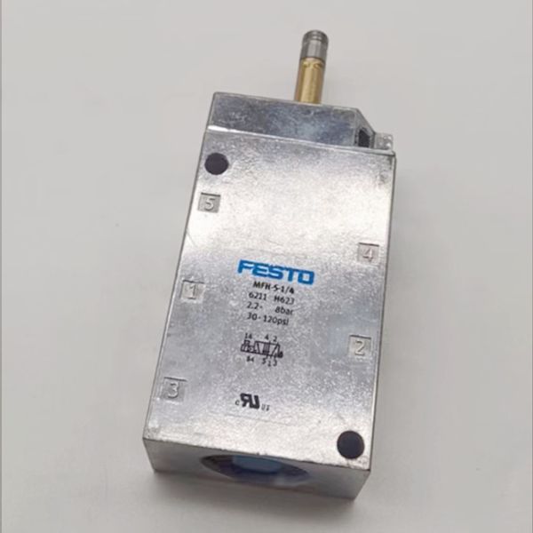 FESTO Air Valve 8BAR Aluminum/Copper/Iron Solenoid Valve for Offset Printing Machine