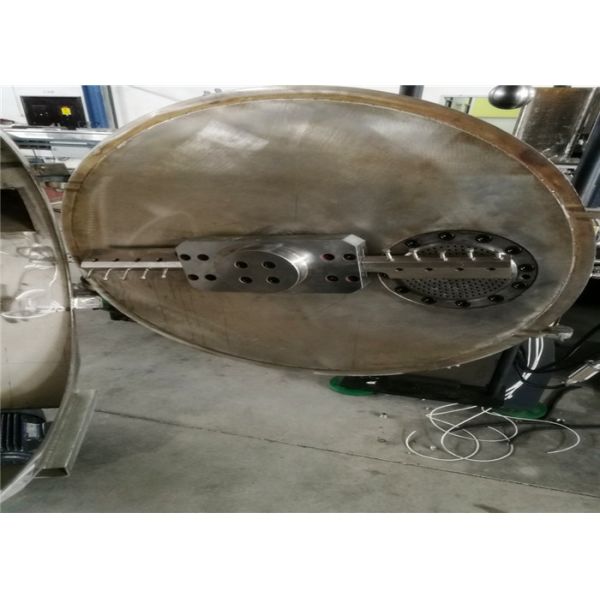 Soft / Rigid PVC Compounding Two Stage Extruder Machine 1000kg/hr Easy Operation