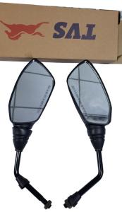 Rear Side Mirror Glass Vehicle Spare Parts TVS 3W/ TVS KING With Long Life