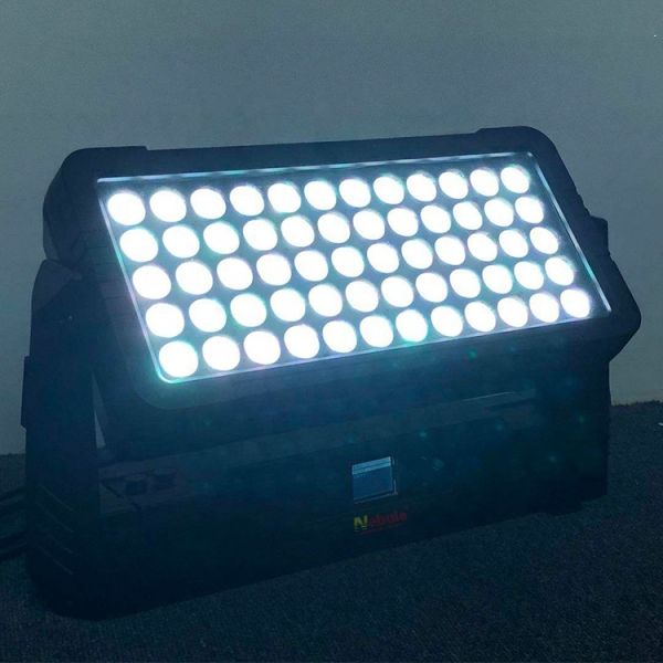 Outdoor 60x10W LED IP65 RGBW Wall Wash Washer Stage Flood Architecture Building City Color Light