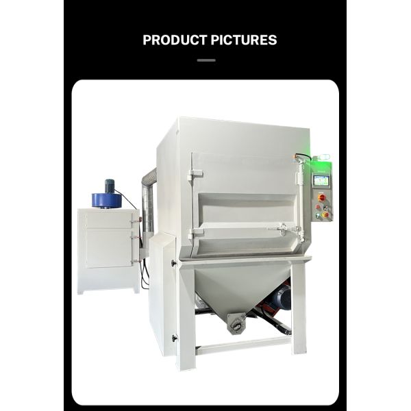 Automatic Shot Blasting Machine For Car Wheel Rims 7.5kw