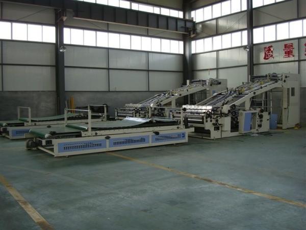 Corrugated Sheet Flute Laminating Machine 2 Or 3 Layers Electric Type