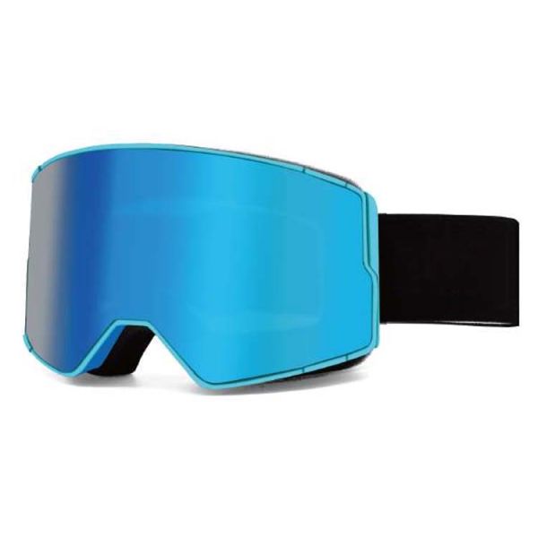 1/2/3 Layers Face Foam Optional Anti-fog UV400 Ski Goggles with Magnetic Feature