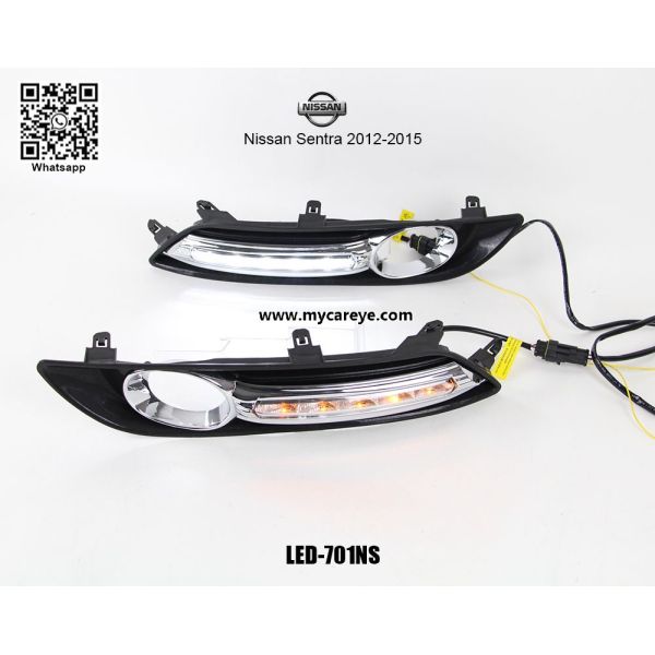 Nissan Sentra DRL Car LED Daytime Running Lights autobody parts factory
