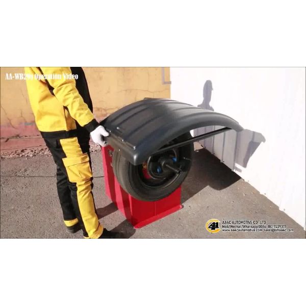 AA4C garage equipments tire service machine  Semi-Automatic wheel balancer tyre balancing machine tyre balancing  AA-WB291