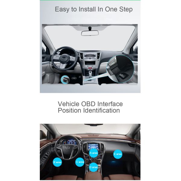 16Pin OBD2 Мужской кабель для автомобильной диагностики