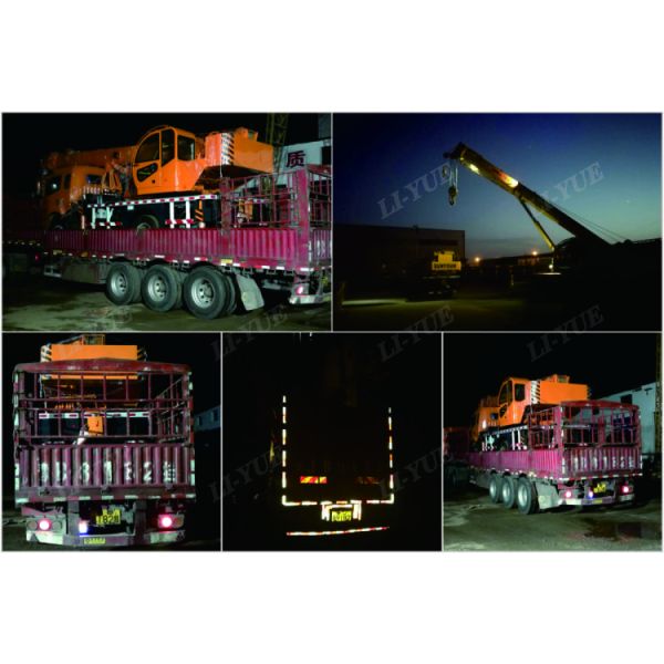 20 Ton Mini Hydraulic Truck Crane Dongfeng Chassis Rated Loading Capacity 20000kg