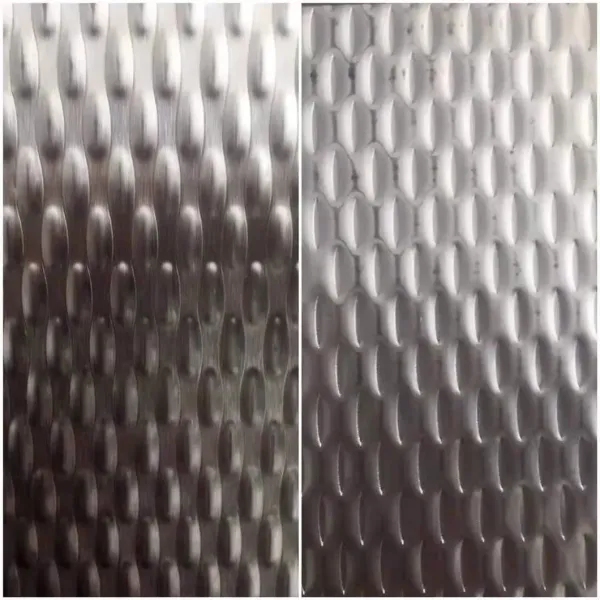 304 316 430 Stainless Steel Checkered Plate with Cold Rolled Polished Surface Textured Sheet