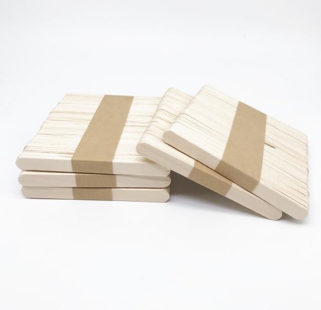 Disposable Wood Products for Customized Ice Cream Sticks in Eco-Friendly Material