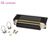 Amphenol 957 100 passo do ângulo direito 2.16mm do PWB de Pin Centronic Female Connector para a placa do PWB