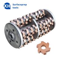 SASE SC10E Tambor de escarificador industrial con cortadores de punta de carburo