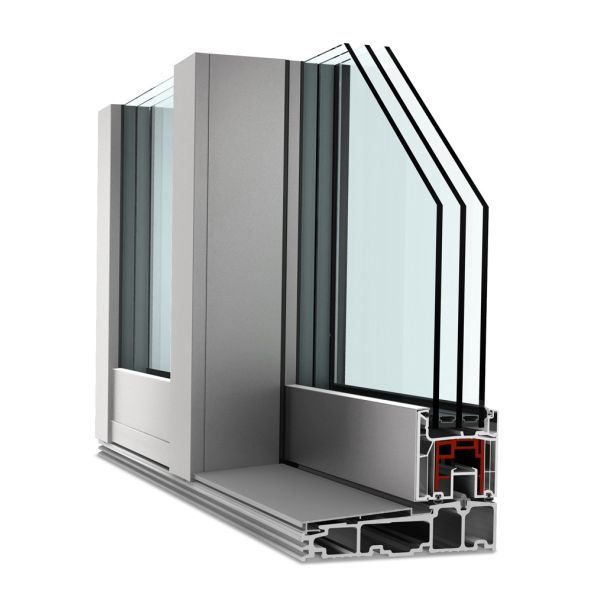 KLUK Wide View Lift And Slide Aluminium Doors , Slimline Aluminium Sliding Doors