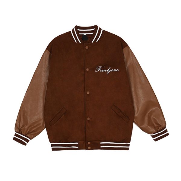 125Gsm-160Gsm подгоняло куртку Windbreaker людей замши проложенную куртками