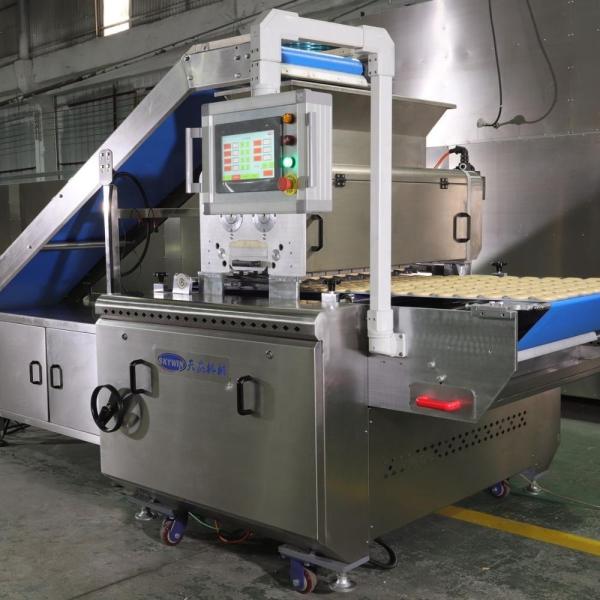Width 400mm SS304 Cookies Wire Cutting And Dropping Machine