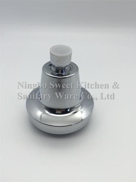 ABS plastic material round chrome plating shower head top shower rain shower wholesale