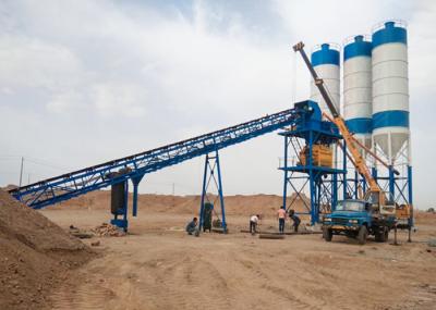 Ready Mix Belt Type Wet Mix Stationary Cement Concrete Batching Plant 120m3/H