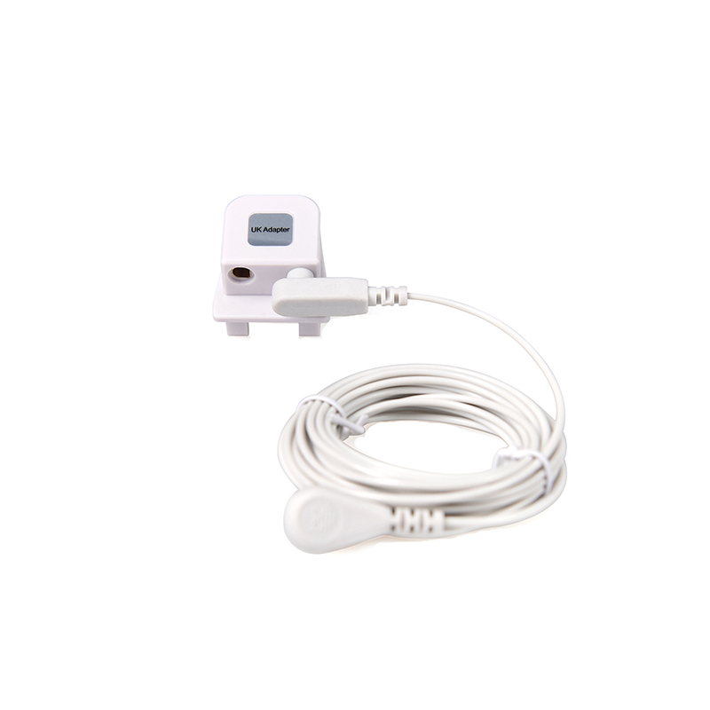 Conductive PVC Grounding Adapter with Multi-Socket Compatibility for Earthing Bed Sheets