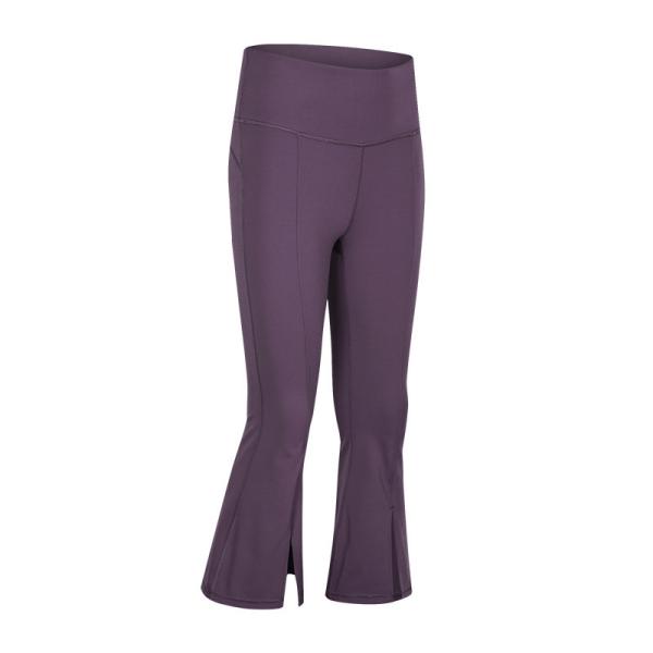 Lutury Yoga Wear Factory Women Naked Feeling Flared Roma Trousers Amazon Activewear Suppliers