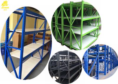 Powder Coated Finish Medium Duty Steel Rack With Lock - In Step Beam