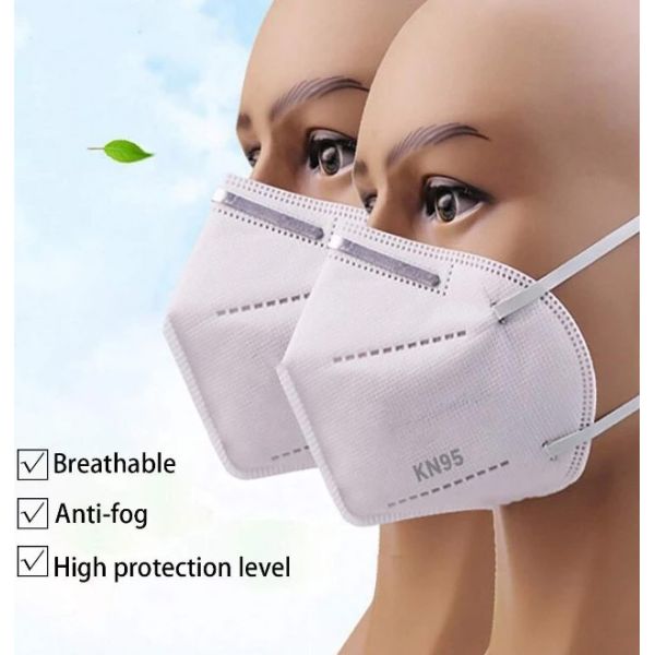 N95 Disposable Respirator For Anti Pollution / Bacteria / Dust / Covid-19