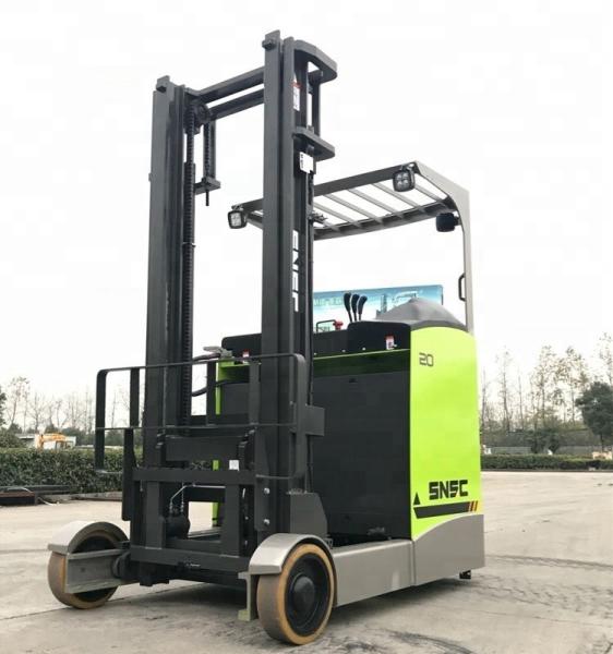 1.6 Ton 2 Ton Reach Truck Electric SNSC Forklift With Pneumatic Standard Tire