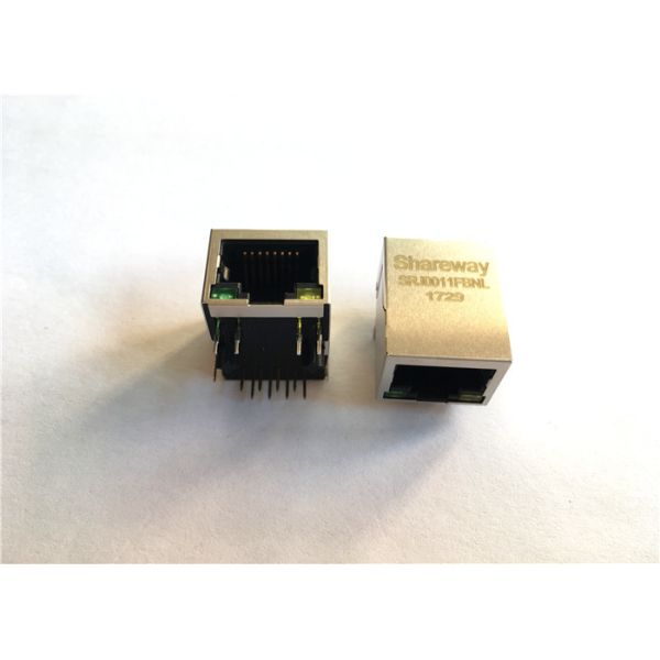 J0G-0001NL 1 гаван RJ45 через PCB AutoMDIX 1000 BASE-T основания-T отверстия 10/100/1000