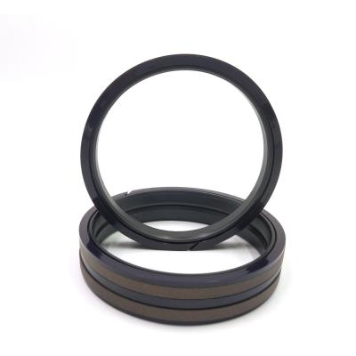 O selo hidráulico SPGW Brown do pistão de PTFE NBR colore 3 meses de garantia