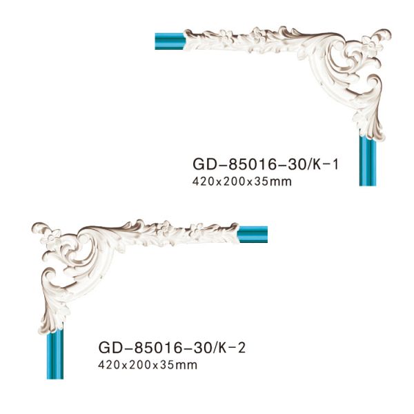 GD-85016-30 Eco-Friendly Polyurethane Foam Panel Anti-Aging Decorating Ceiling Tiles For Living Room