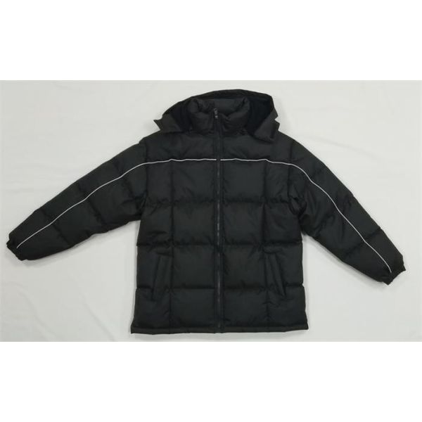 Light Mens Hooded Padded Jacket Winter Mens Puffer Coat Fur Hood