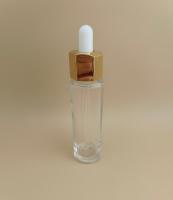 Nice Design Polygon Clear Dropper Bottle for Essence